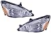 2003-2007 (2004 2005 2006 03 04 05 06 07) Honda Accord Headlight Assembly - (non-Hybrid) - One Pair (Both Driver and Passenger Sides) - DOT Certified Headlamp