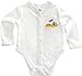 Funkoos Airplanes Long Sleeve Organic Baby Boy Bodysuits, 0-3 months:0 - 3 mon