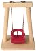 Handmade Doll House Playground Swing
