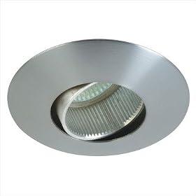 Eurofase TR-G19-05 Vertical Baffle 3-1/4-Inch Recessed Trim, Chrome