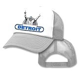 Detroit Football Mesh Trucker Hat Cap