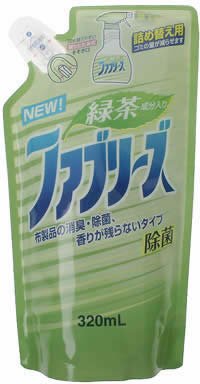 P&G緑茶成分入りファブリーズ詰替用 320ｍｌ