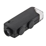160X - 200X Mini LED Illuminated Zoom Microscope Magnifier Loupe, Color May Vary
