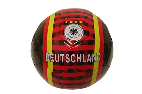 SUPERDAVES SUPERSTORE Deutschland Germany Black Deutscher Fussball - Bund Logo Soccer Ball Size 5. New