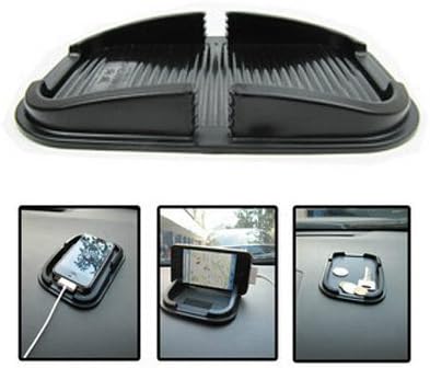Roadster Smartphone Sticky Pad Dash Mount for Mobile Phone / Smartphone / Iphone Non-slip (Black)