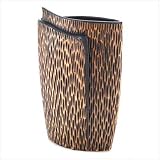 Wide Tribal Stoneware Decorative Flower Vase Safari