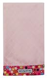 Baby Star Diamond Diaper Burp - Hot Dot Pink