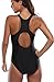 CharmLeaks Women's One Piece Swimsuits One Piece Atheletic Swimsuit for Women