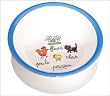 Baby Cie Melamine Suction Bowl Farm animals les animaux de la ferme