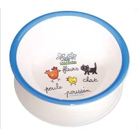 Baby Cie Melamine Suction Bowl Farm animals les animaux de la ferme
