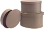 Paper Mache 3-Box Set: Oval