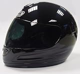 BOX WIRED MOTORCYCLE HELMET BLACK MEDIUM