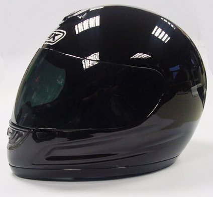 BOX WIRED MOTORCYCLE HELMET BLACK MEDIUM