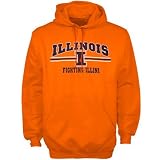 Illinois Fighting Illini Orange Midfield Hoody Sweatshirt