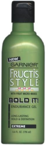 [Sold as a pack of 3] Fructis Style Bold It! Endurance Gel, 6.6 OZ EACH
