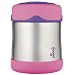 Thermos Foogo Leak-Proof Stainless Steel 10-Ounce Food Jar, Pink