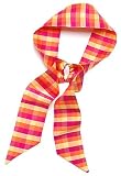 L. Erickson USA Elastic Loop Headband - Princeton Dupioni 100% Silk Print