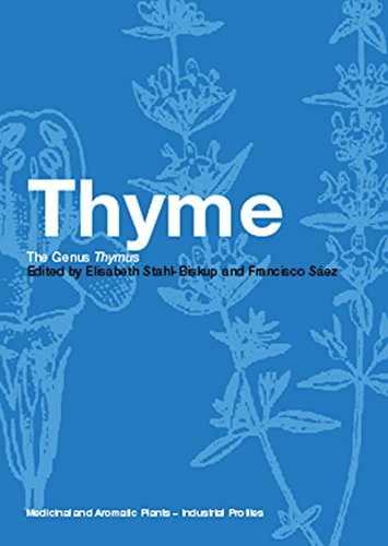 Thyme: The Genus Thymus (Medicinal and Aromatic Plants - Industrial Profiles)