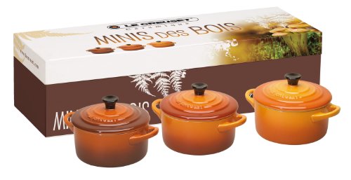 Le Creuset 91016300211000 Set mini cocotte autunnali