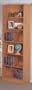 6-Shelves Bookcase - Contemporary Maple Finish