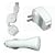 Premium iPhone 3G, iPhone 3GS , Nano 4th Generation, Nano 5G 5th Generation, iPod Touch 2nd Generation, iPod Touch 3rd Generation 3G 3-in-1 USB Data and Charging Kit - Retractable USB Cable + USB Home / Wall / Travel Charger + USB Car / Auto Charger