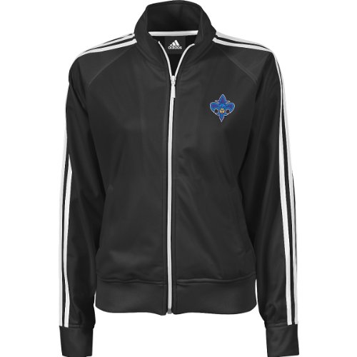 Adidas New Orleans Hornets Women's 3-Stripe Track Jacket Medium