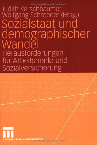 Sozialstaat und demographischer Wandel