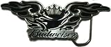 BUDWEISER EAGLE BELT BUCKLE + display stand