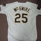 1994 Mark McGwire Oakland A's Game Used Home Jersey