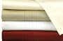 1000 TC Thread Count with Tuxedo Pleats and Super Sateen finish - Ivory - Full Flat Sheet only (this is not a set) - 100% Pure Combed Cotton - Incredible Opportunity Last Chance Clearance Closeout - Limited inventory - Save 75%