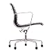 Alphaville Design OFC-MANA-LB-CA-WHI Management Low Back Office Chair - White