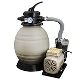 XtremepowerUS 2640GPH 13" Sand Filter w/ 3/4HP Digtal Programmer Above Ground Swimming Pool Pump