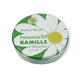 Herbacin Kamille+Glycerine Hand Cream 2.5 oz. (75 ml) Jar plus A Travel Size Herbacin Skin Firming Body Lotion $3.95 Value