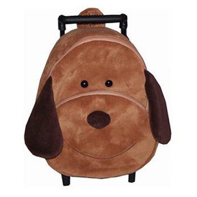 More image Kids Dog Pull-a-long Backpack Plush