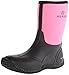ROPER Womens Barnyard 9 Inch Round Toe Rain Casual Boots Mid Calf - Black, Pink
