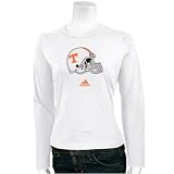 adidas Tennessee Volunteers Ladies White Hard Head Long Sleeve T-shirt