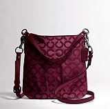Coach Brooke Signature Swingpack Crossbody Messenger Bag 43107 Cherry Red