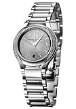 Baume & Mercier Watches:Baume & Mercier MOAO8771 Ilea White Mother-of-Pearl Dial Stainless Steel Women's Watch