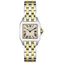 Cartier Women's Santos Demoiselle Stainless Steel and 18K Gold Watch #W25066Z6