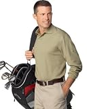 Callaway Mens Plush Interlock Long Sleeve Polos
