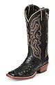 Women's Nocona 11" Exotic Full Quill Ostrich Pull On Western Cowboy Boots