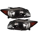 Scion TC Headlights Without Base Package Oe Style Headlamps Driver/Passenger ...