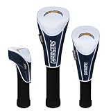 San Diego Chargers Set of Three Headcovers