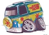 SCOOBY DOO VAN KOOLART image ceramic mug 1606