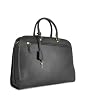 Fontanelli Ladies' Black Lizard Stamped Leather Briefcase