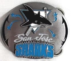 SAN JOSE SHARKS (LIMITED EDITION) NHL ICE HOCKEY BUCKLE