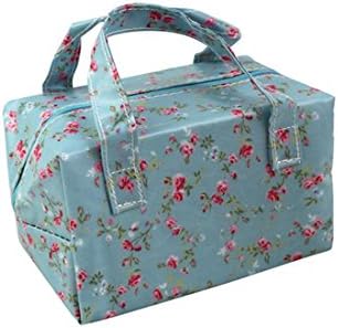 KingCore Floral Cotton Fashion Lunch Tote Travel Bag (3)