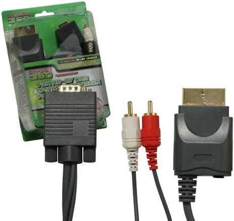 Xbox 360 VGA HD-AV With Optical Outlet Cable