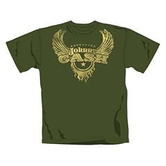 Johnny Cash - T-Shirt Gold Crest (in S)