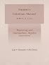 Student's Solutions Manual for Beginning and Intermediate Algebra